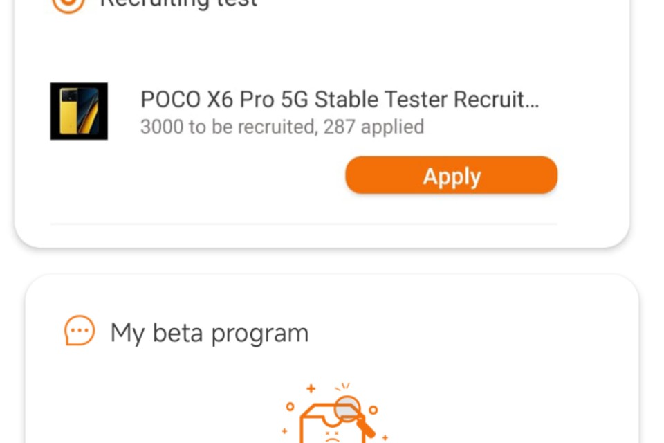 Làm thế nào để trở thành người thử nghiệm HyperOS Beta?