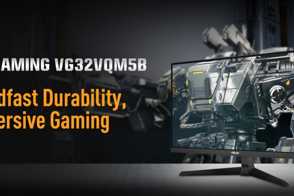 ASUS TUF Gaming VG32VQM5B: Màn hình cong 31.5 Inch 250Hz, 0.5ms cho game thủ