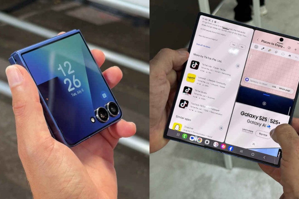Galaxy Z Fold 7 và Flip 7