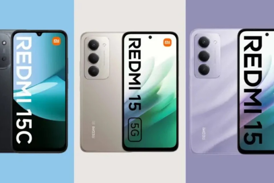 Redmi 15, Redmi 15 5G, Redmi 15C ra mắt: Màn hình 144Hz, pin 7000mAh, giá rẻ