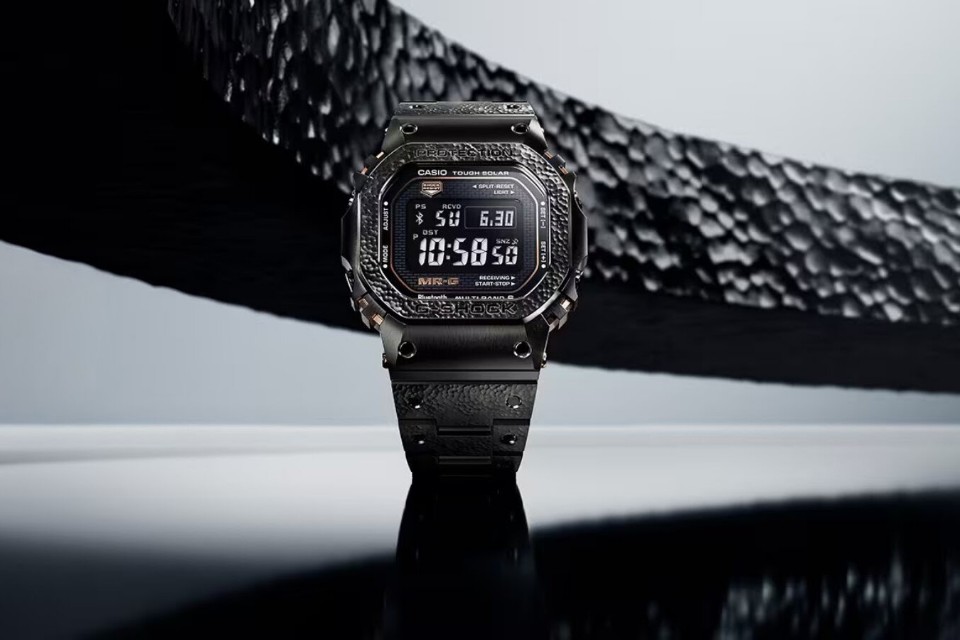 Đồng hồ G-Shock phiên bản giới hạn Casio chế tác thủ công với chất liệu Titan ra mắt