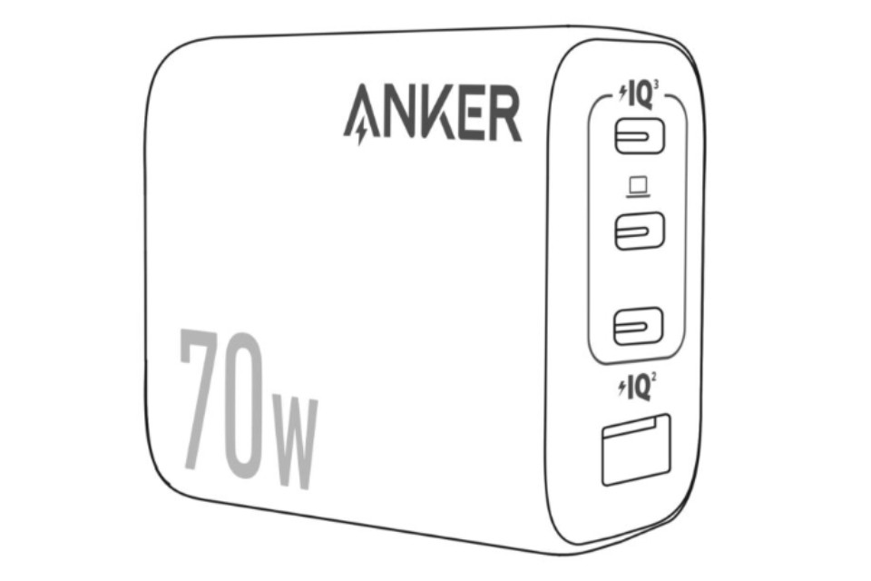 Rò rỉ thông tin bộ sạc Anker Zolo 70W: 4 cổng sạc, thiết kế gập tiện lợi và công nghệ GaN tiên tiến