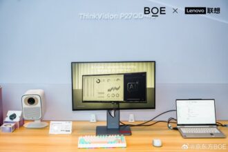 Lenovo và BOE ra mắt màn hình ThinkVision P-Series: Đột phá công nghệ Oxide, hiệu suất và màu sắc vượt trội