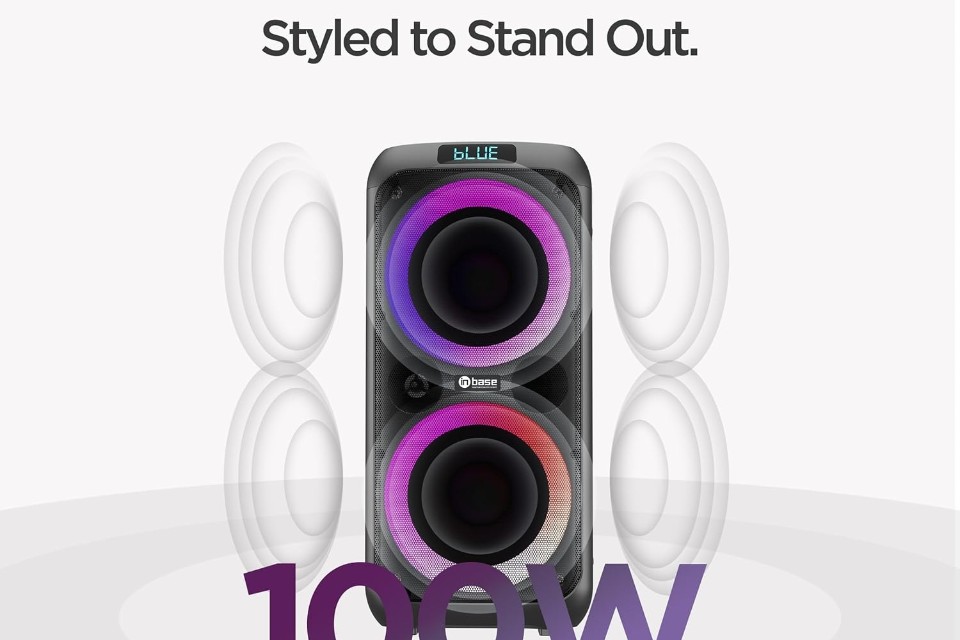 Inbase ra mắt loa tiệc Boom Party 210 và Boom Party 110: Karaoke, âm thanh 100W, pin 8 giờ