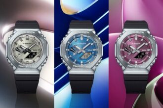 Casio G-STEEL GBM-2100A ra mắt: "Quái vật" Tough Solar thế hệ mới đổ bộ châu Âu