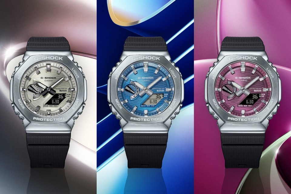 Casio G-STEEL GBM-2100A ra mắt: "Quái vật" Tough Solar thế hệ mới đổ bộ châu Âu