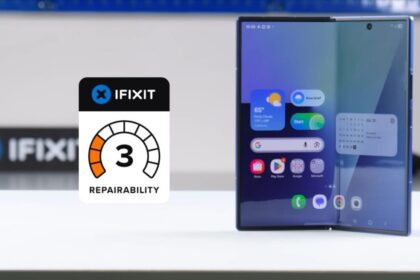 Galaxy Z Flip7: Thiết kế ấn tượng nhưng khả năng sửa chữa là thảm họa