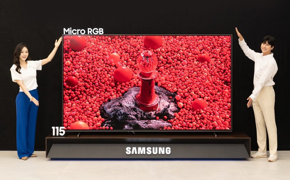Samsung ra mắt TV Micro-RGB 115 inch: Công nghệ đột phá, giá bán gần 1 tỷ đồng
