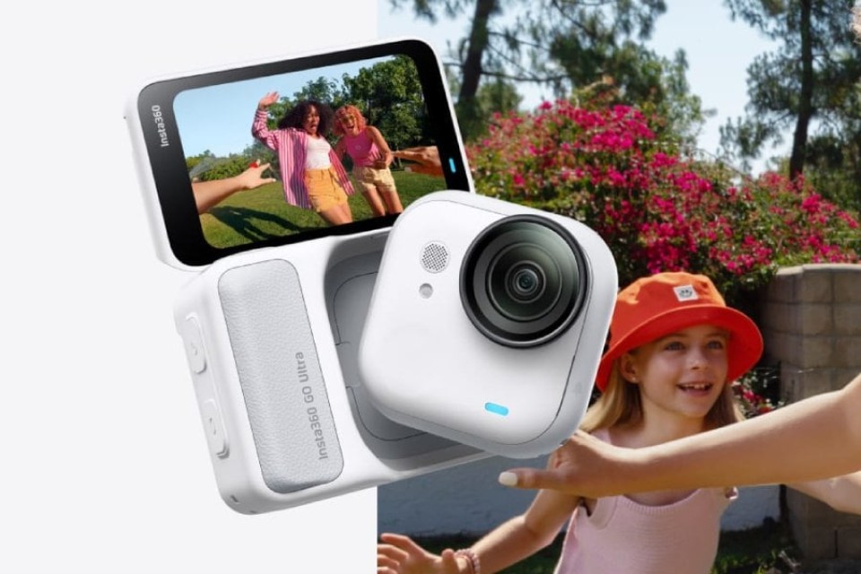 Insta360 GO Ultra ra mắt: Camera 4K 60fps siêu nhỏ, cảm biến lớn, giá từ 11.89 triệu