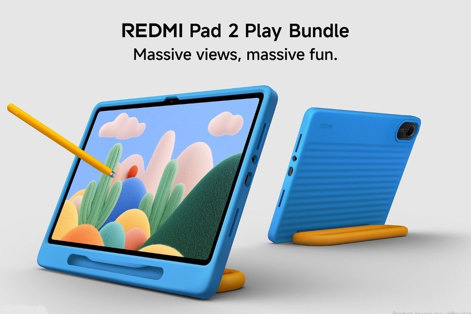 Ra mắt Redmi Pad 2 Play Bundle: Máy tính bảng giá rẻ cho trẻ em, kèm phụ kiện siêu "xịn"