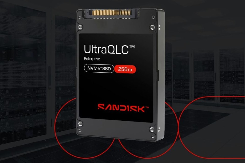 SanDisk ra mắt SSD 256TB: Bước đột phá cho kỷ nguyên AI và khối lượng công việc dữ liệu khổng lồ