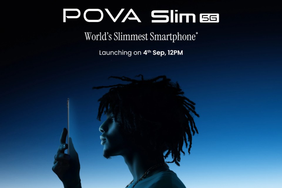 Tecno POVA Slim 5G ra mắt: Siêu phẩm mỏng nhất thế giới, giá và cấu hình có xứng đáng?