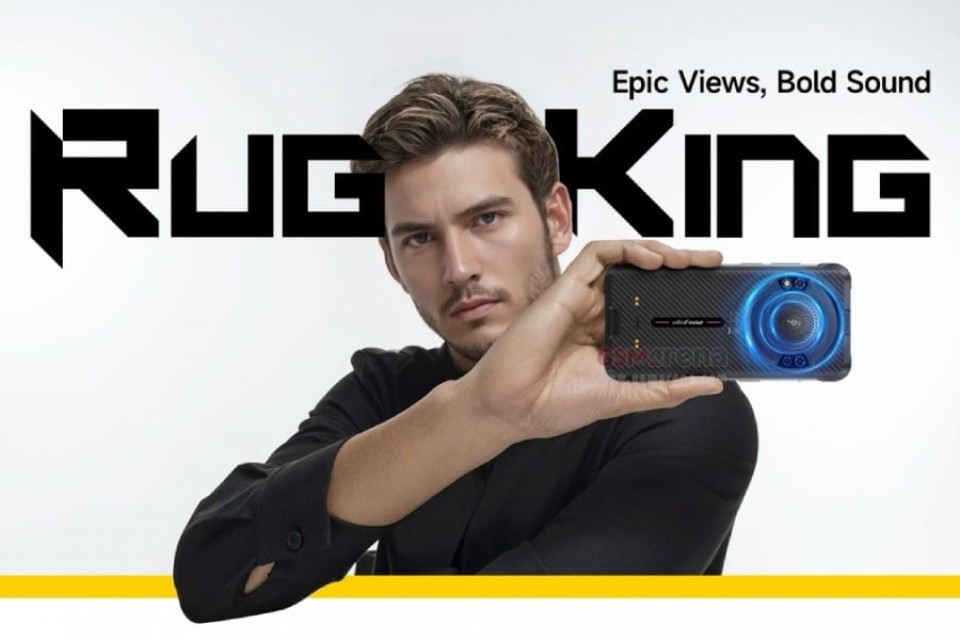 Hé lộ thông số và giá bán Ulefone RugKing: Điện thoại siêu bền pin 9600mAh, loa 126dB sắp ra mắt