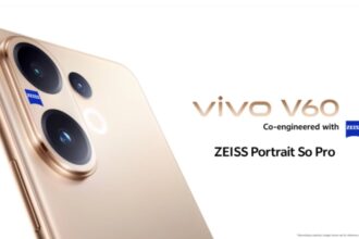 Vivo V60 ra mắt: Pin 6500mAh, Snapdragon 7 Gen 4 và camera Zeiss tele 50MP