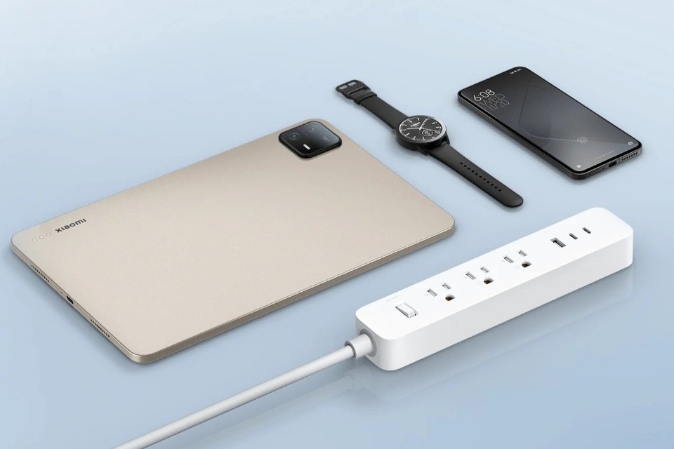 Ổ Cắm Điện Xiaomi 20W Power Strip: Sạc Nhanh Tiện Lợi cho Mọi Thiết Bị