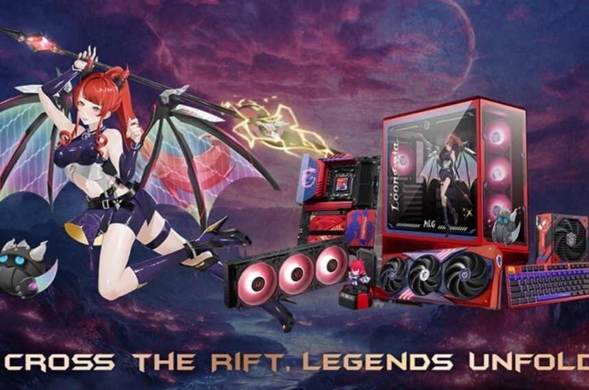 MSI MLG Series: Loong Nia - Bộ sưu tập linh kiện gaming "Công chúa Rồng" độc nhất vô nhị